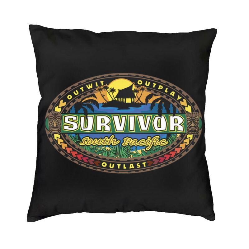 Reality Tv Survivor Nicaragua Cushion Covers Sofa Home Decor Square Throw Pillow Cover 40X40Cm