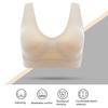 Plus Size Women Shockproof Breathable Wireless Push-up Vest Bra Sport Underwear
