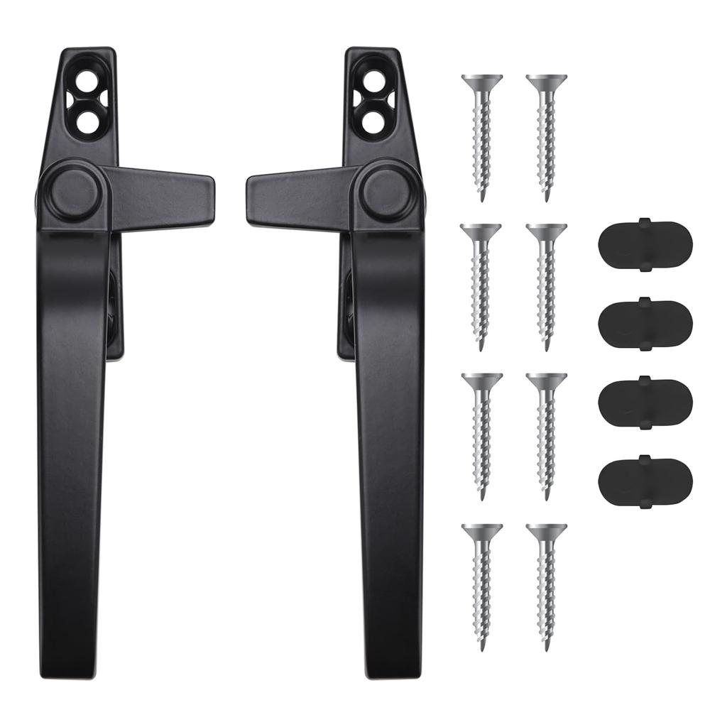 Upgraded Window Handle with Secures Grip Heat & Corrosion Resistant Smooth Handle Simple Installation for Household