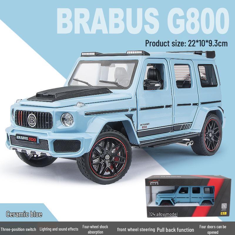 

1:24 Игрушка Модель Сплава Brabus G800 с Откатом со Звуком и Светом для Детей