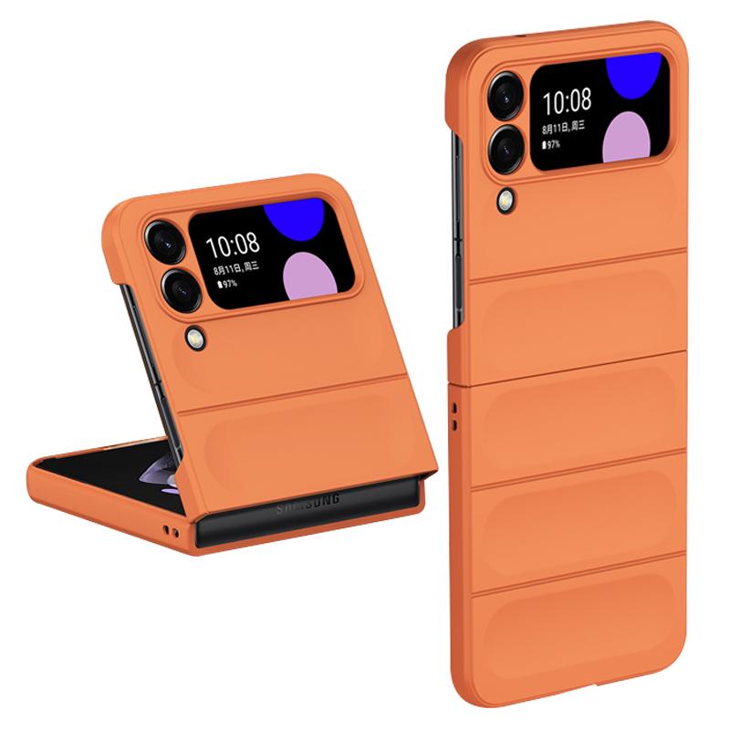 Cell Phone Cover for Samsung Galaxy Z Flip3 5G,Skin-touch Rugged Hard PC Phone Case