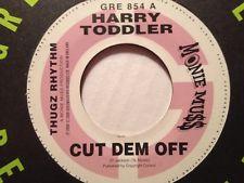 7inch Record HARRY TODDLER NITTY KUTCHIE CAP Cut Dem Off Seek GRE854 Greensleeves Re 2000 Jamaica Reggae Ska Dub Used