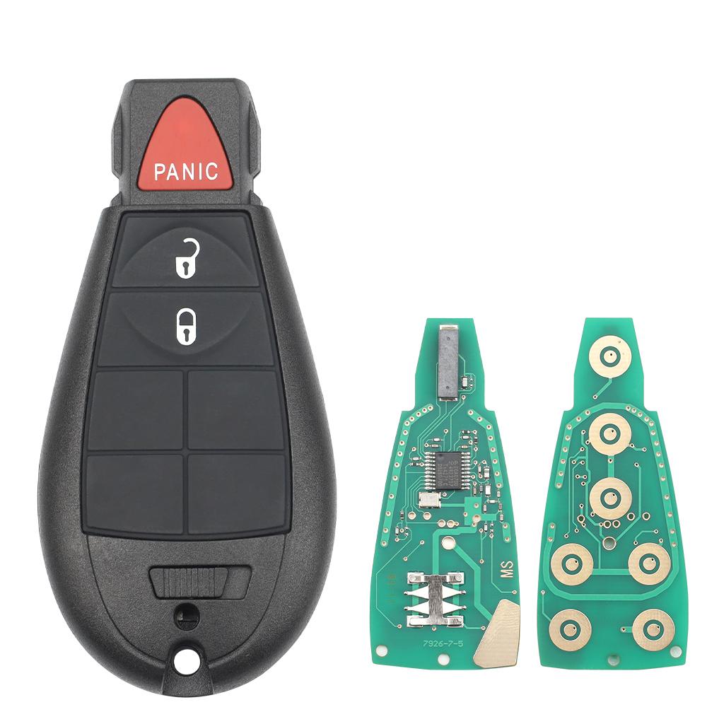 

SilKY 433 МГц 7941 Пульт Ключ-брелок M3N5WY783X Для Chrysler Town & Country Jeep Grand Cherokee Dodge Caravan Journey