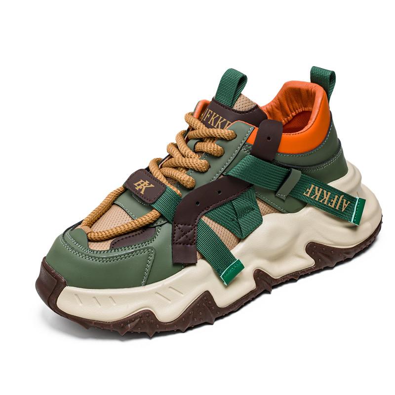 

2025 Fashion Chunky Sneakers for Men Comfortable Lace-up Man Casual Sneaker Street Original Designer Shoes Men Harajuku Sneakers 39