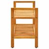 2 Tier Shoe Rack 100 x 27 x 40 cm Solid Oak Wood