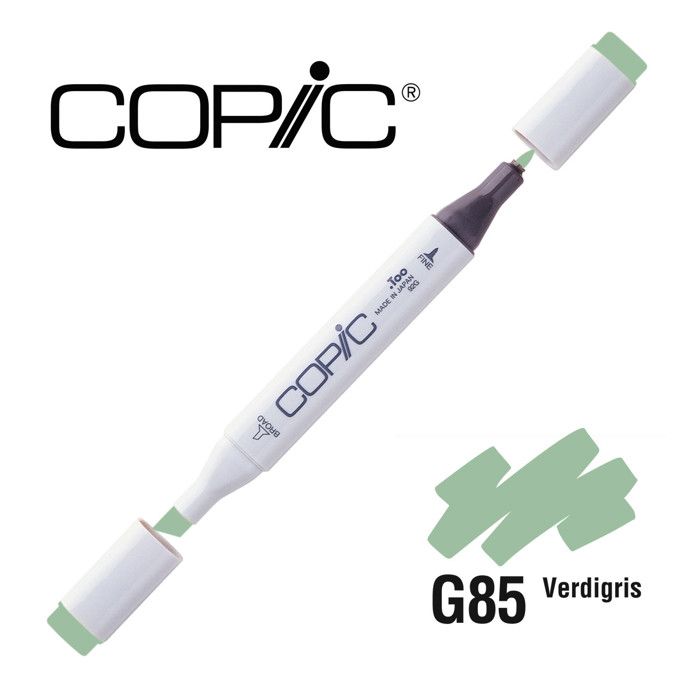 Marqueur à l'alcool Copic Marker G85 Verdigris