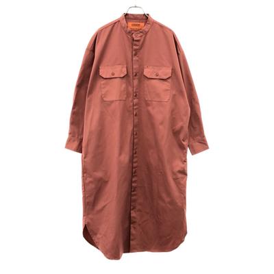 Ships Any Long Sleeve Band Collar Washable Soft Work One Piece Women Used