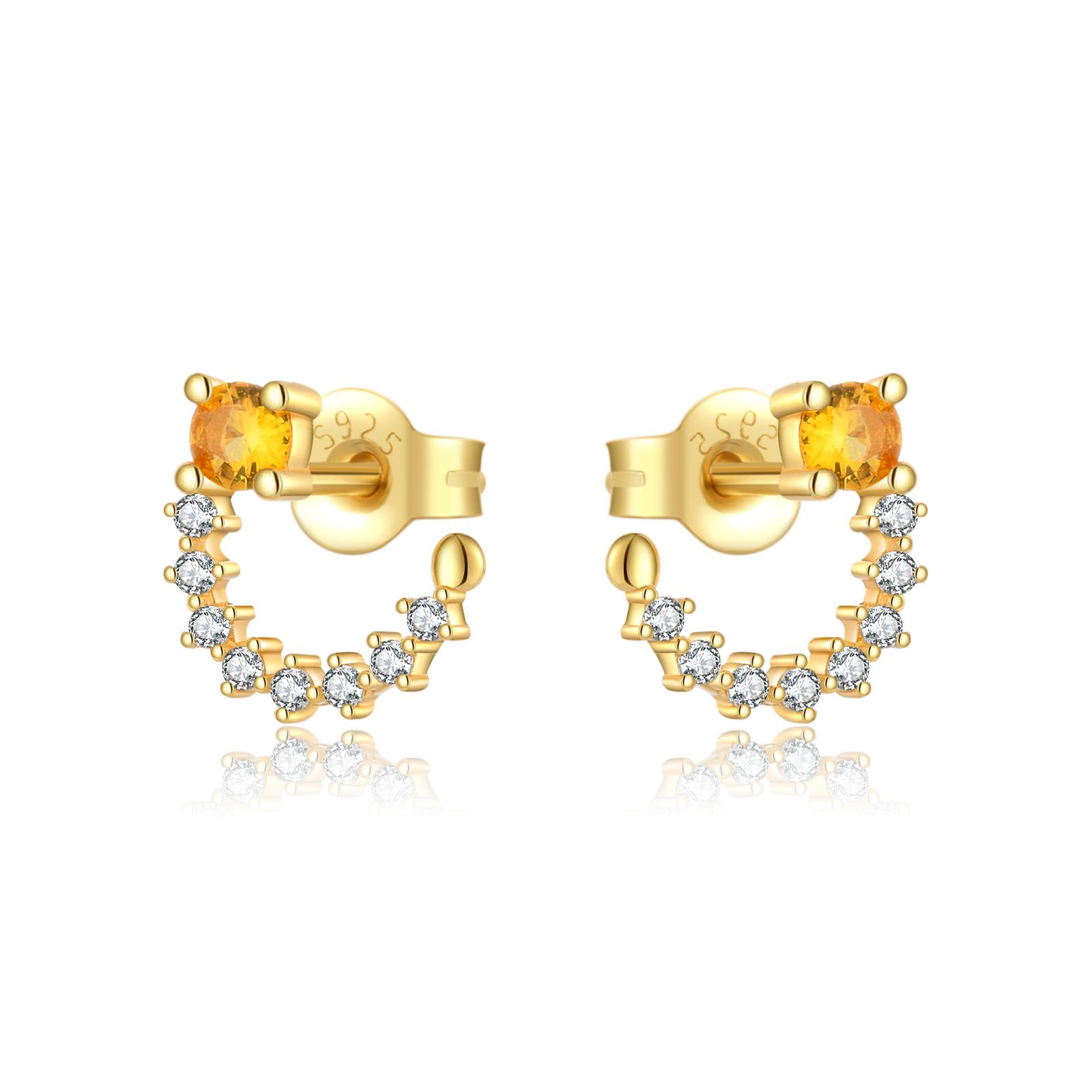 

ANDYWEN 925 Стерлинговое серебро Линия Циркон CZ Цепочка Серьги-гвоздики Женские роскошные ювелирные изделия 2023 Весна Изысканные ювелирные изделия M