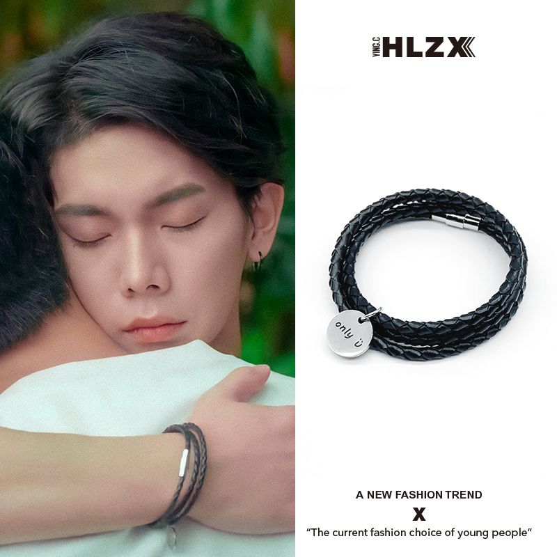 

Zhou Shuyi Titanium Steel Men s and Women s Couple Bracelet Women s 55cm