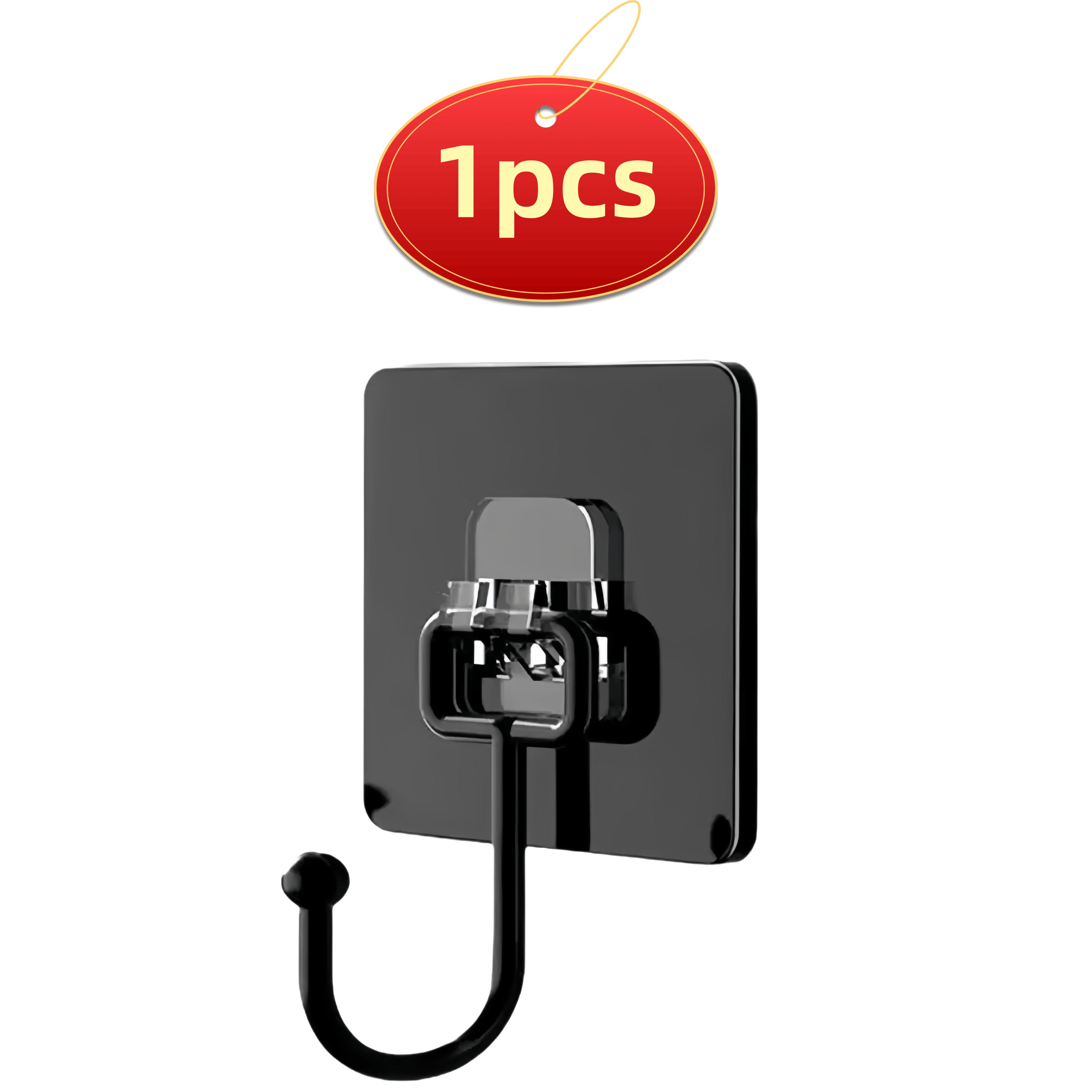 

Big Size Self Adhesive Hooks Rotating Waterproof Strong Sticker Holder Wall Door Storage Hanging Hook Kitchen Bathroom Organizer