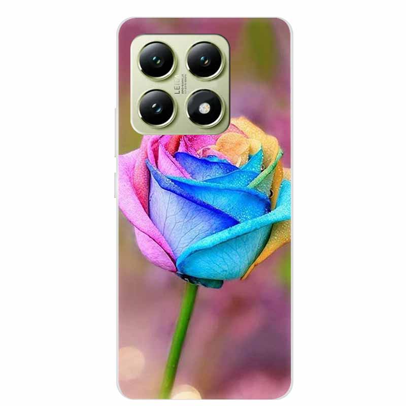 6.67" For Xiaomi 14T Pro 5G Phone Case Clear Silicone Soft TPU Back Cover Case For Xiaomi 14T Pro Case 14 T 14TPro Protective