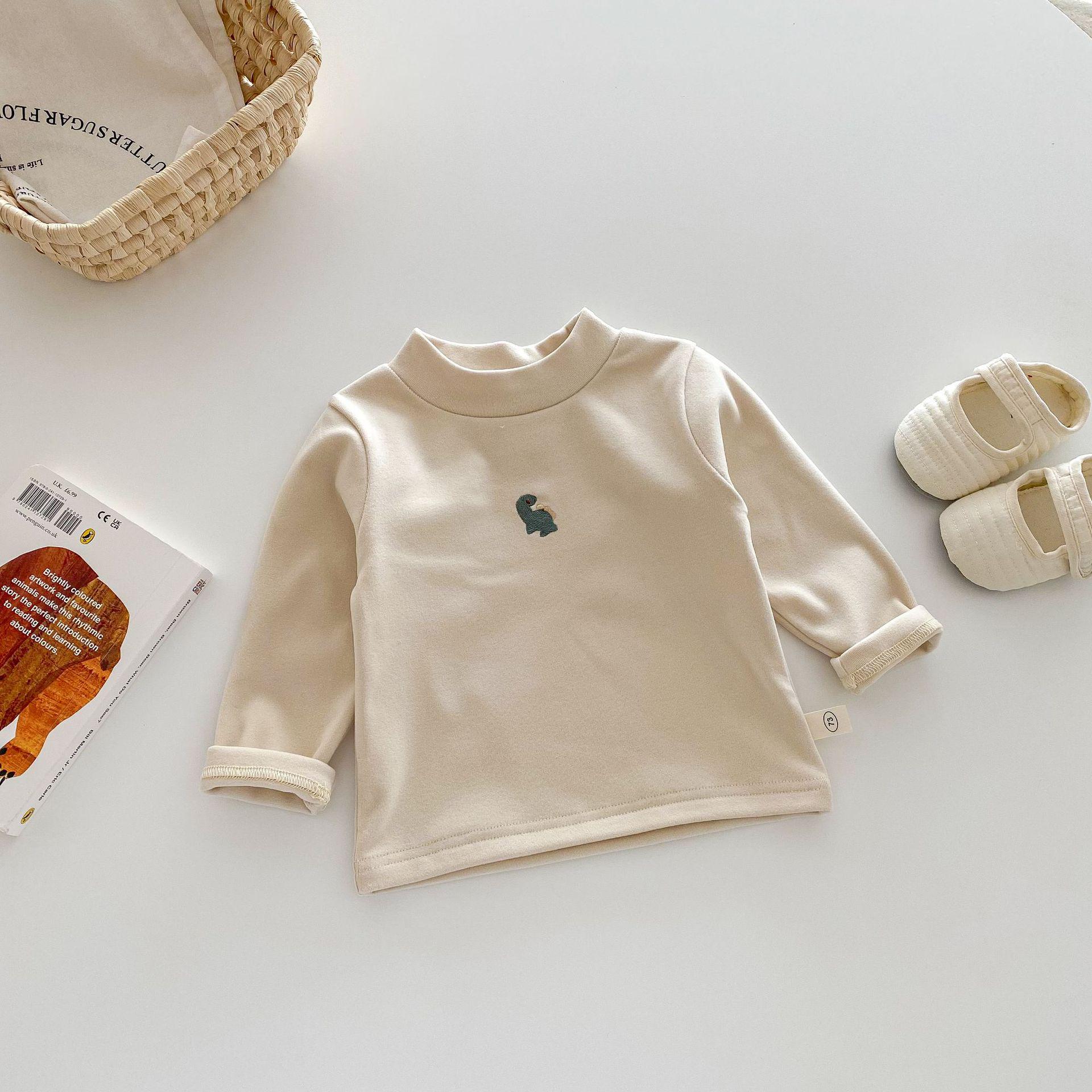 

Winter Korean Kids Cartoon Base Layer for Ages 0-5 - Fashionable Inner Wear for Boys & Girls AY648 90 cm