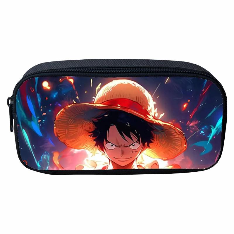 Children's Cartoon Pirate King Pencil Case - Stylish Storage for School Supplies