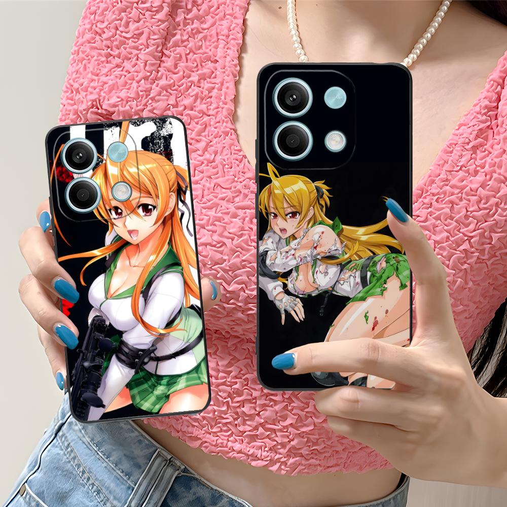 Highschool Rei Miyamoto Phone Case for Xiaomi Redmi Note 14 13 12 11 S Pro Plus 4G 5G Colorful Printing Cover Luxury Cellphones