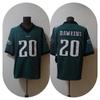 Men Women American Football Jersey T-Shirt Embroidered Team Mesh Breathable Sportswear Eagles Patriots 49ers Cowboys Fans