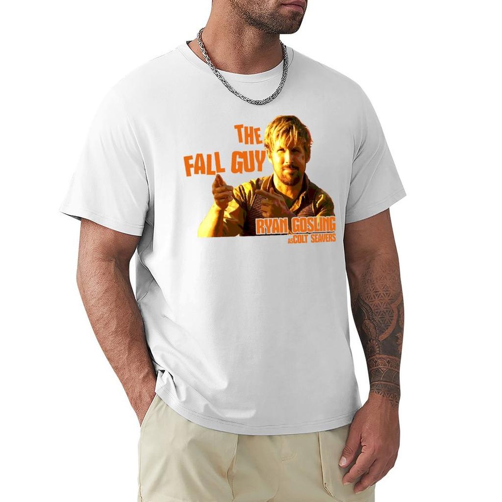 Action Comedy Alert The Fall Guy Movie Scene Graphic Design TShirt Casual Lightweight Short Sleeve Top