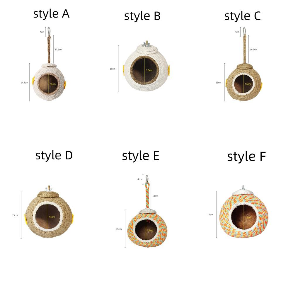 Bisssicheres Eichhörnchenbett Verschleißfestes Vogelhaus Niedliches Hamsterbett Papagei