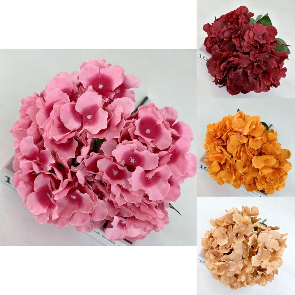 Handmade Silk Floral Arrangement With Large Petals For Wedding Ceremony And Home Decoration