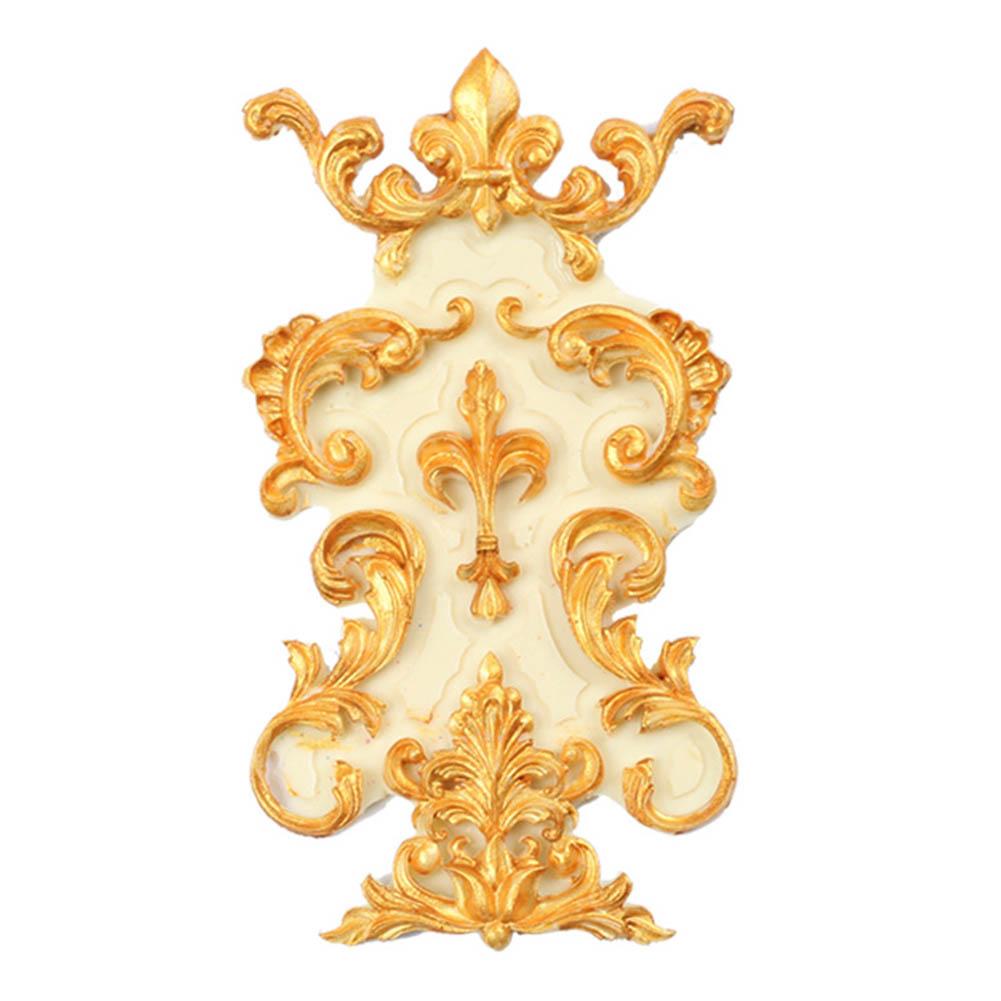 Spitze Blumenrand Form Vintage Fondantform Silikon Kuchen Dekorationsform