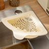 Storage Container Capacity Suction Cup Kitchen Sink Strainer Basket with Simple Installation Corner Sink Trash for Kitchen