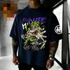 Summer 2D Printed Dragon Ball Broly Retro High-quality Cotton Men's Oversized T-shirt Family Unisex Casual Short Sleeves