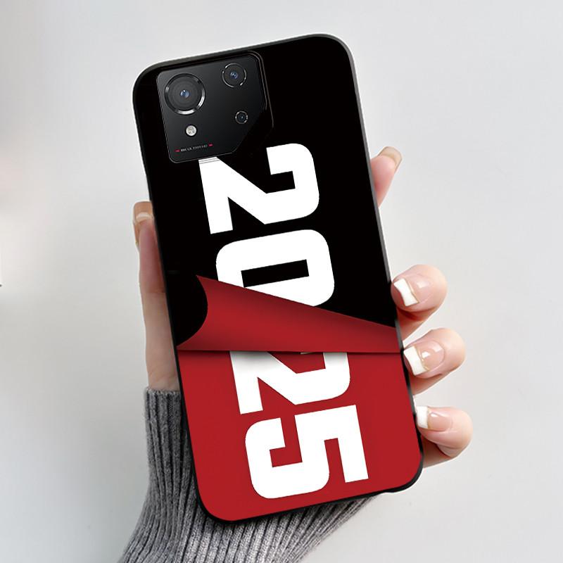 Custodia per Asus ROG Phone 8 Custodia per Telefono ROG 8 Pro Lusso Carino Coniglio Amore Divertente Nero Morbido TPU Silicone Cover Posteriore Protettiva
