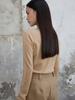 THE BOONDOCK SAINTS Round Neck Wool Kint Top Natural Beige