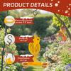 Hanging Bird Feeder Cup Platform for Attracting Various Birds To Garden and Patios Oriole Shape