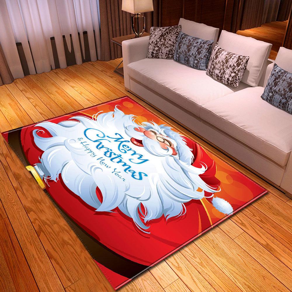 Christmas Living Room Floor Mat Bedroom Dining Room Carpet Carpet Doormat