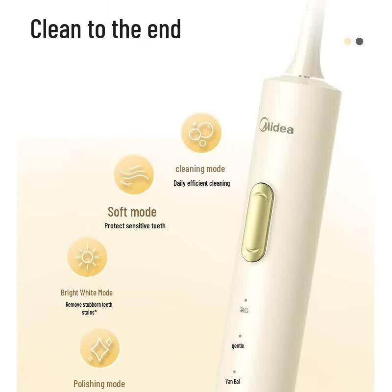 Midea YT9 Sonic Electric Toothbrush CN plug (adapter included)