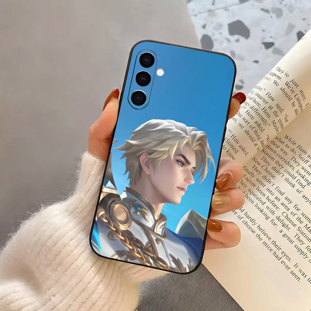 A-Arthur H-Honor of K-Kings Phone Case For Samsung Galaxy A73,A72,A71,A70,A53,A52,A51,Others Soft Black Cover
