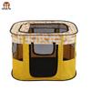Rectangular Folding Pet Cage with Bed for Dogs & Cats