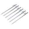 6Pcs Tent Stakes Pegs Anti Dropping Good Fixability Flat Head Design Easy To Use Outdoor Camping Tent Pegs for Hiking
