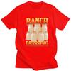Mens Ranch Dressing Meme T Shirts Pure Cotton Short Sleeve Funny Food Humor Tee Shirt Casual Loose Fit Streetwear Clothing