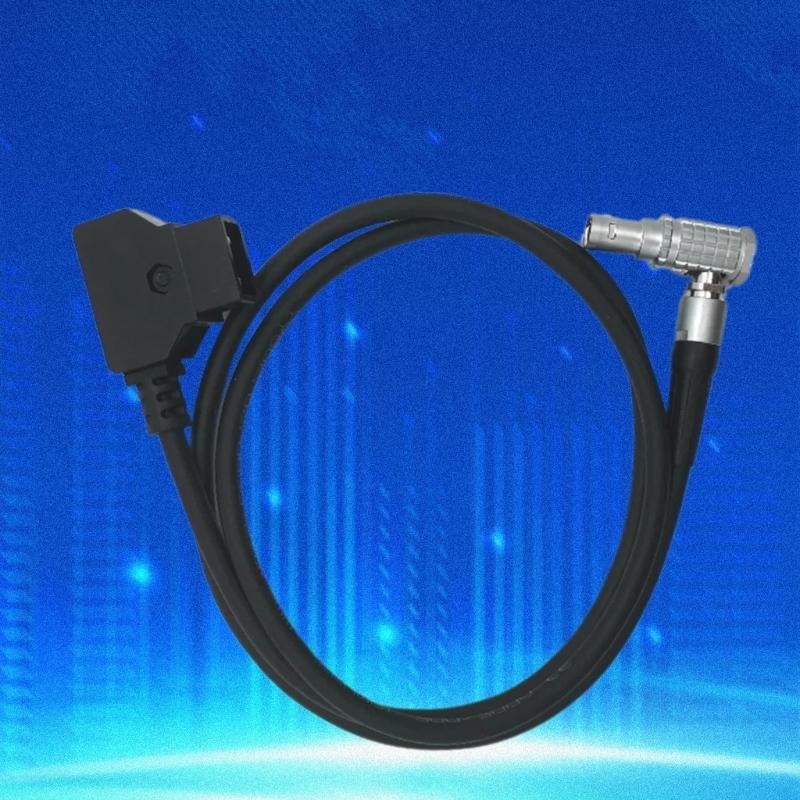 D Tap to 2B 8 Pin Right Angle Female Power Cable for  Amira Camera Battery Conversion Cable Accessories 60cm