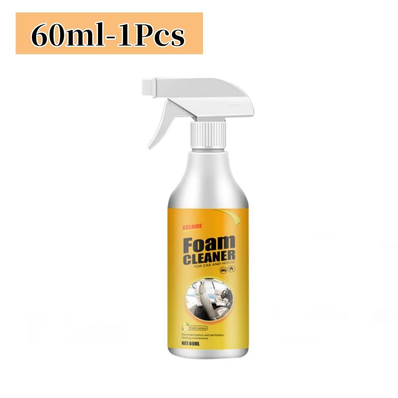 

5 шт. 250 мл многоцелевой пенный очиститель для салона автомобиля, удаление пятен, 250 мл/120 мл/60 мл, пенный очиститель для кожаных сидений
