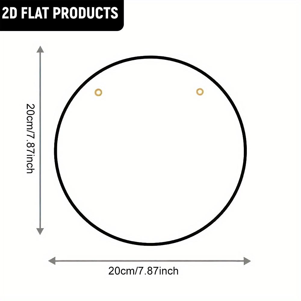 Bohemian buntes Vogel-Holzschild, Charmantes rundes Schild für die Haustür, Wanddekoration - Ideale Boho-Wohnkultur & Künstlerisches Geschenk