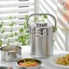 Large Capacity Thermos Lunch Box Stainless Steel Thermal Food Jar Food Storage Containers  Camping