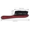 Wood Handle Billiard Table Brush Curved Handle Snooker Table Brush  For Billiard Table