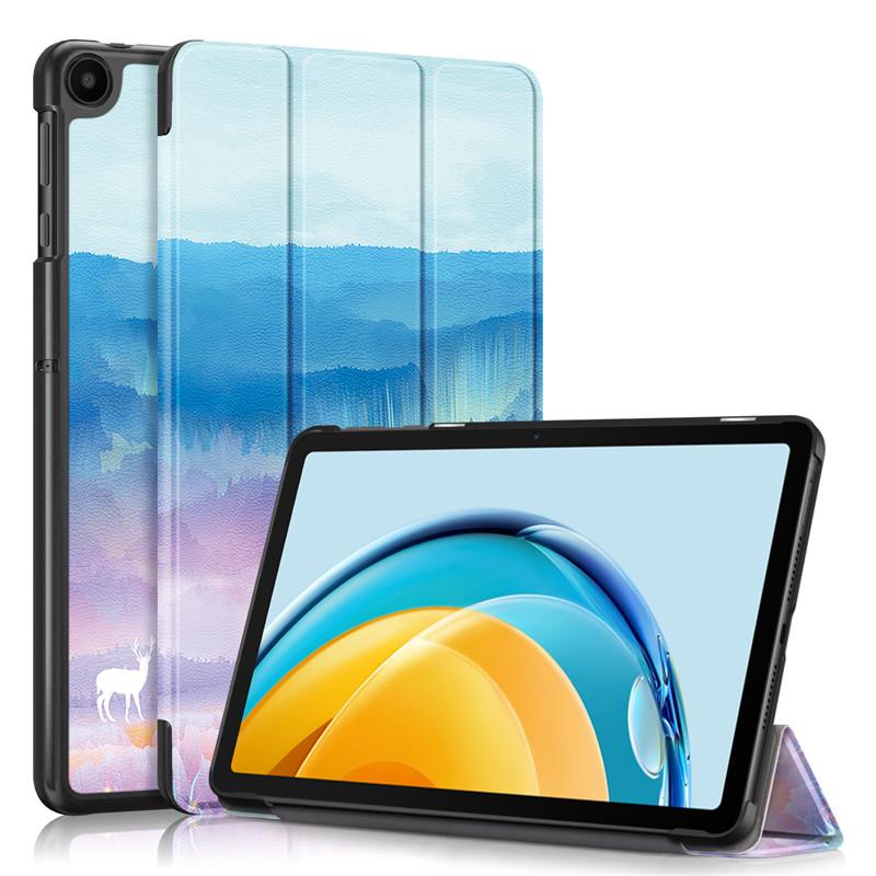 Tablet Hülle Funda Für Huawei Matepad Se 10,4 Zoll 2022 Hülle Ags5-l09/w09 Leder Faltbare Bemalte Hülle Für Huawei Matepad Se 10,4 Hülle