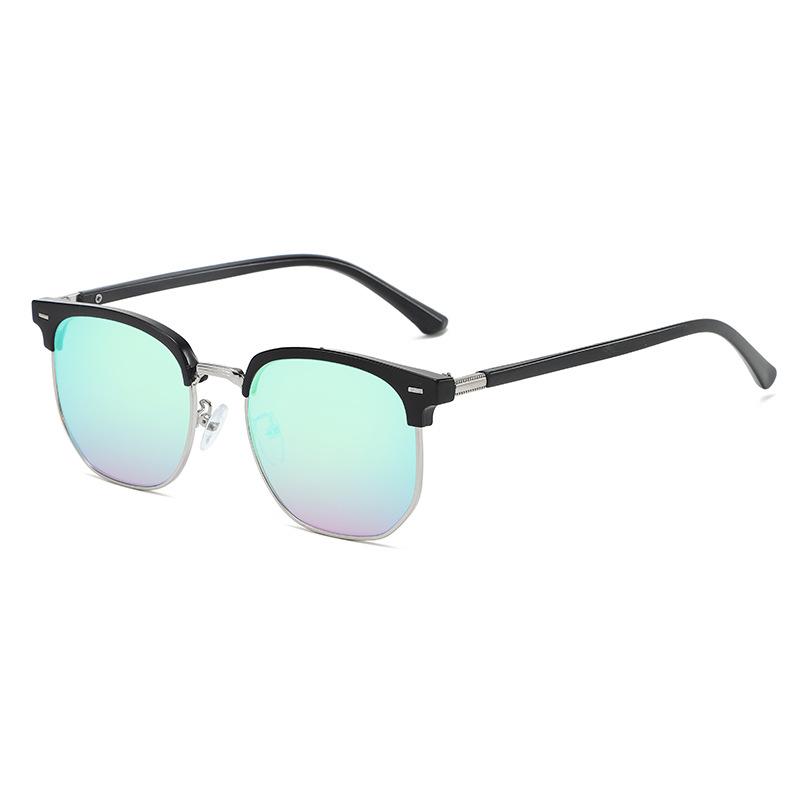 

New Sunglasses Women Men Round Glasses Female Eyewear Correcting Special Red Green Blind Color Weak Glasses Male Eyeglasses black