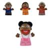 African Family Plush Toy Hand Puppet For Creative Roleplaying