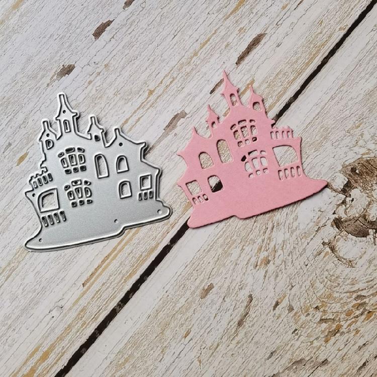 תבניות חיתוך טירה לחג המולד תבניות הבלטה בית חג המולד תבנית סכין