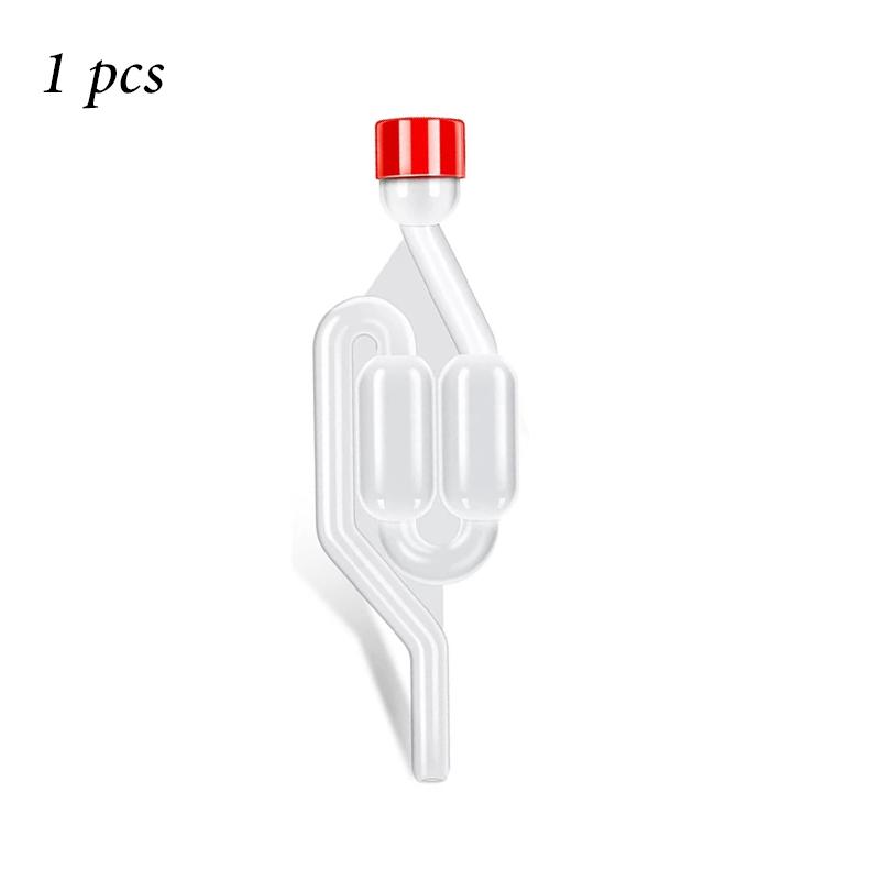 Priehľadné vzduchové uzávery S-tvaru, Bublinkové vzduchové uzávery pre domovaričov, Zátky na demižóny a Tesniaci ventil fermentora s priechodkami potravinárskej kvality