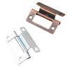 2PCS Iron Folding Bearing Hinges With Flush Crank For Mobile Home, Cabinet Or RV Doors, Home Improvement Door Hardware