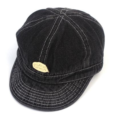 Universal Chemistry Washing Black Denim Bike Cap Bike Cap