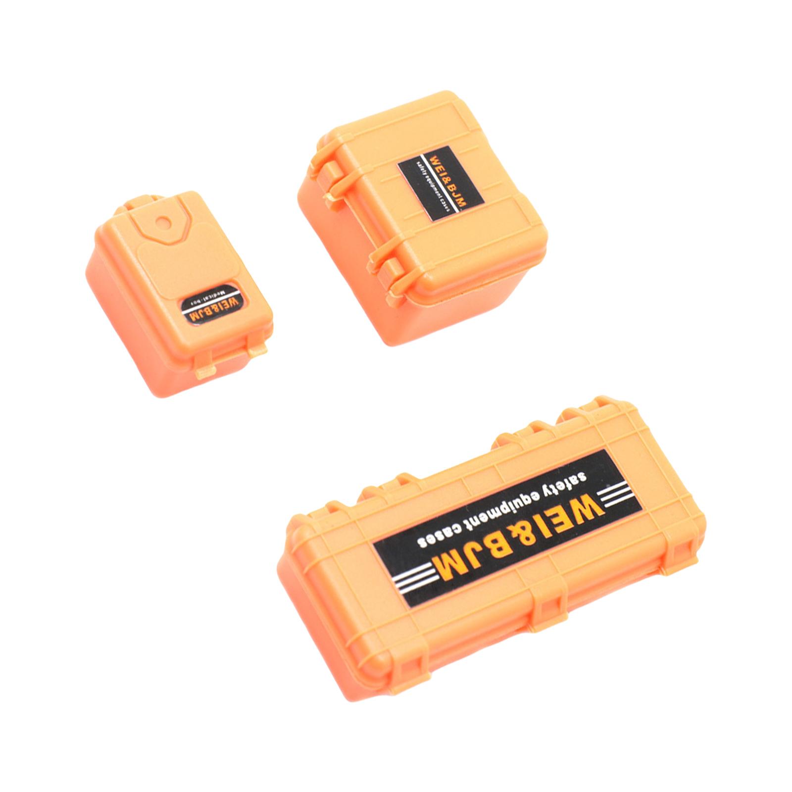 

Toolbox Bracket Equipment Case for SCX24 Truck Car Interior Parts Trunk Model Remote Car Model Replacement