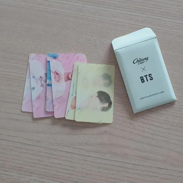 Kugelsicher Bts Chilsung Lentikulare Fotokarten Set