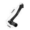 JFG Motorcycle Foot Shift Pedal Change Pedal Aluminum Anti-Slip Reversible Off-Road Universal Pit Bike Shift Lever Blue