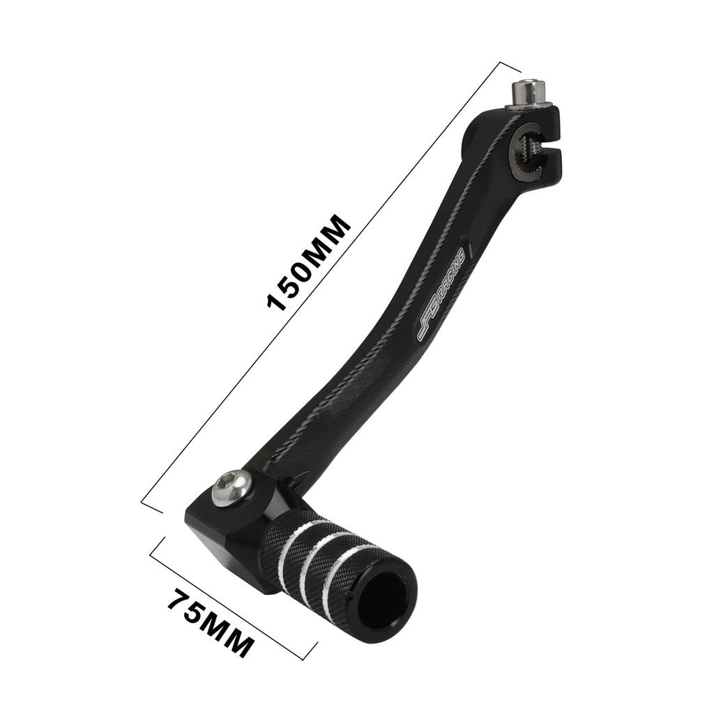 JFG Motorcycle Foot Shift Pedal Change Pedal Aluminum Anti-Slip Reversible Off-Road Universal Pit Bike Shift Lever Blue